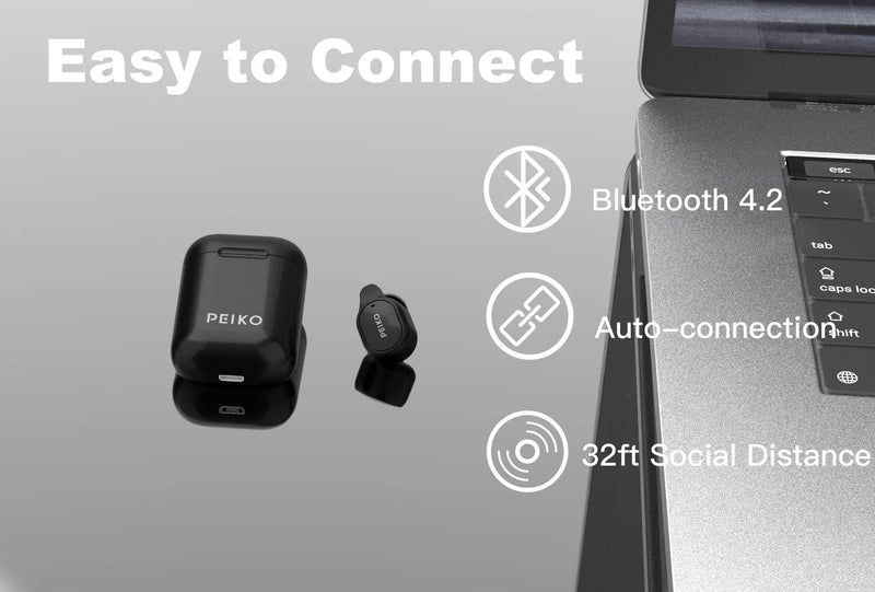 New Protable Translator Earphone Earbud Wireless Headset 50+ Languages Bluetooth Offline Translation Voice Assistant Backend