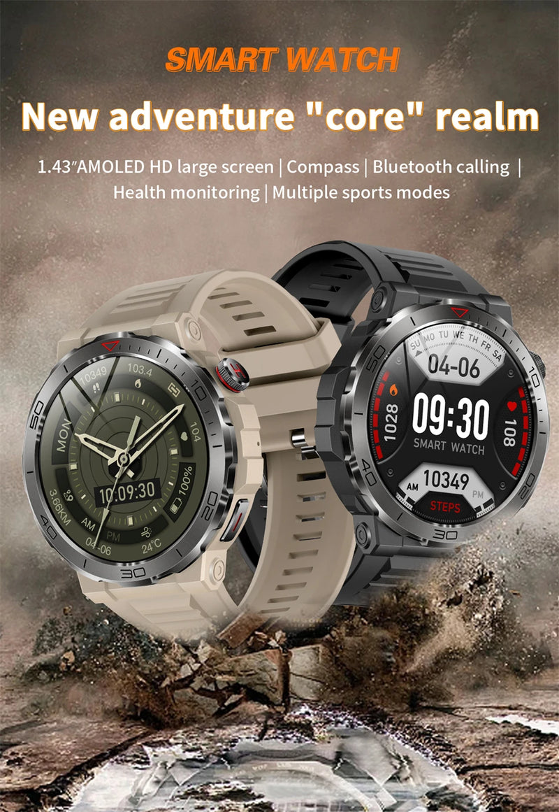 New GPS Outdoor Smartwatch for Men's