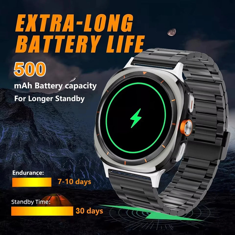 Music Bluetooth Call Sport GPS Waterproof Smartwatch Men