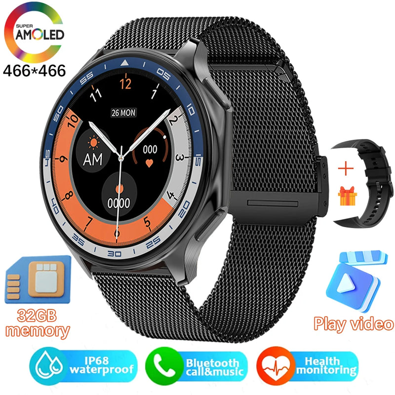 Smartwatch Men and Sports Fitness Waterproof Bracelet