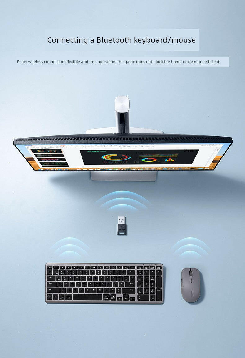 Green Link Desktop Connection Wireless Headset Bluetooth Adapter