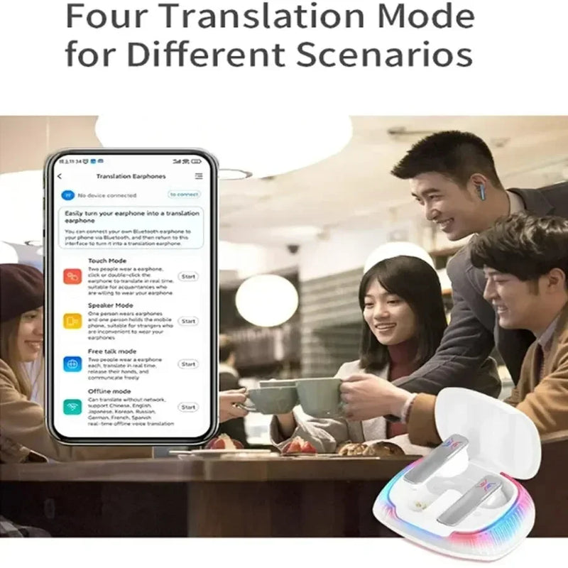 Wireless Bluetooth APP Travel Translator 2024