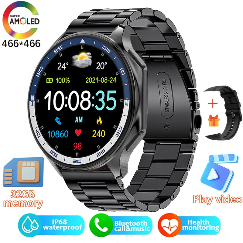 Smartwatch Men and Sports Fitness Waterproof Bracelet