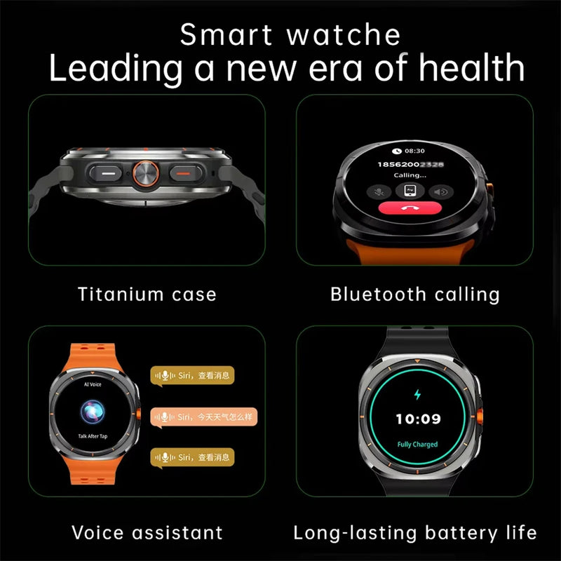 Music Bluetooth Call Sport GPS Waterproof Smartwatch Men