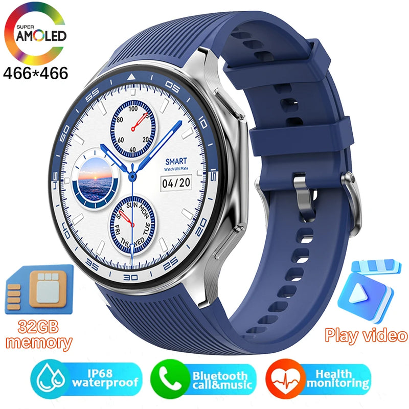 Smartwatch Men and Sports Fitness Waterproof Bracelet