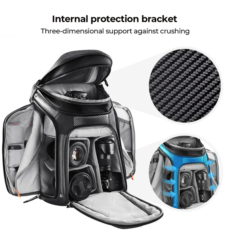 Travel Camera Bags Large Capacity Portable Waterproof