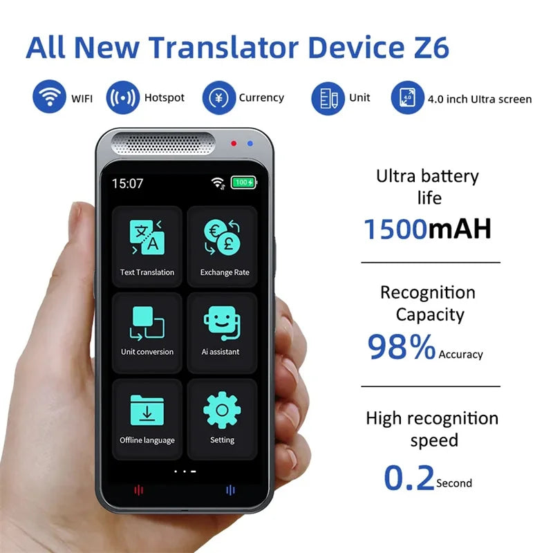 Intelligent Talking Translate Electronic Equipment