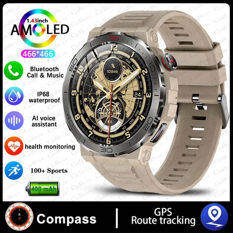 New GPS Outdoor Smartwatch for Men's