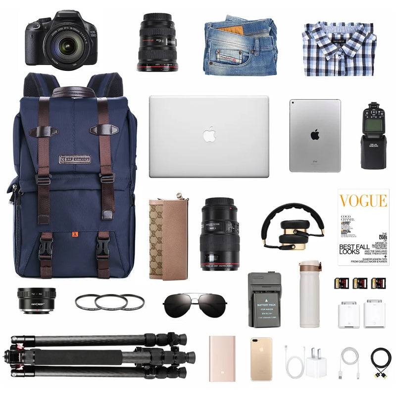 Concept Multifunctional Waterproof Camera Backpack