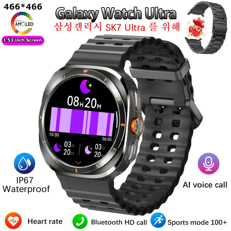 Music Bluetooth Call Sport GPS Waterproof Smartwatch Men