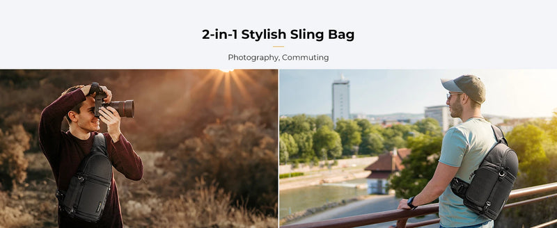 Camera Sling Bag Shoulder Bag Waterproof Camera