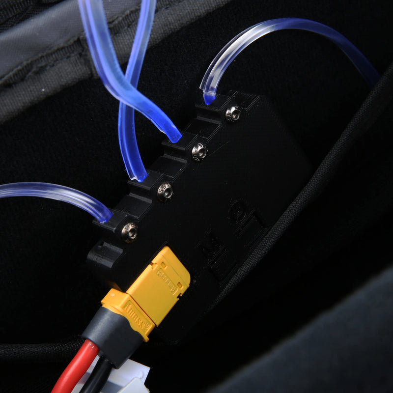 Compartments Ntegrated RGB Light Strips for RC Aircraft Model