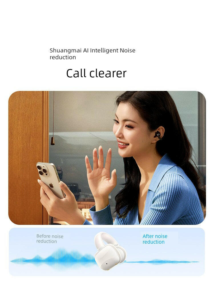 Green Bone Conduction Apple Huawei Xiaomi Bluetooth Headset