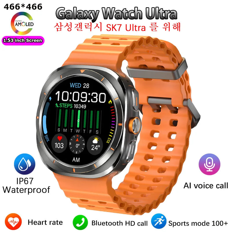 Music Bluetooth Call Sport GPS Waterproof Smartwatch Men