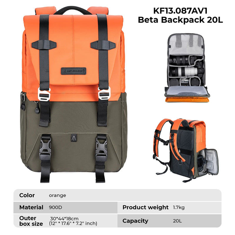 Camera Backpack Travel Photography Bags Large Capacity